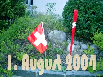1. August 2004 am Bndtenweg...