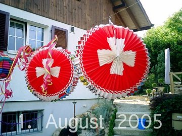 1. August 2005 am Bündtenweg...