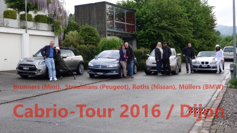 Cabrio Tour to Dijon...